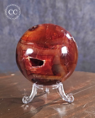 Carnelian Sphere #1