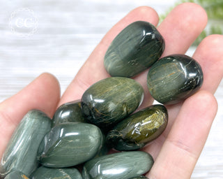 Cats Eye Tremolite Tumbled Crystal