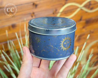 Celestial Tin Candle