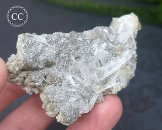 Celestite & Calcite Specimen - Clay Center #1