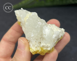 Celestite & Sulphur - Muculufa Mine #2