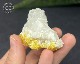 Celestite & Sulphur - Muculufa Mine #2