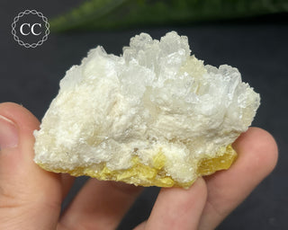 Celestite & Sulphur - Muculufa Mine #2