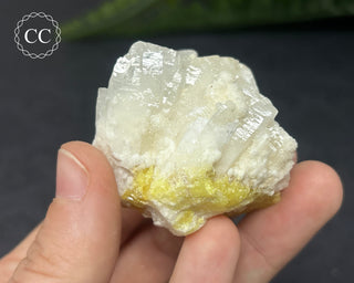 Celestite & Sulphur - Muculufa Mine #4