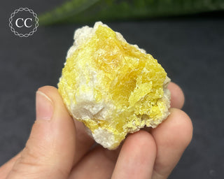 Celestite & Sulphur - Muculufa Mine #4