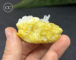 Celestite & Sulphur - Muculufa Mine #5