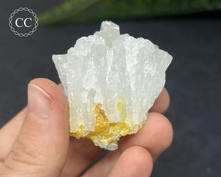 Celestite & Sulphur - Muculufa Mine #6