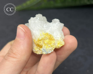 Celestite & Sulphur - Muculufa Mine #6