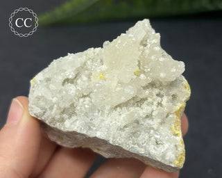 Celestite & Sulphur - Muculufa Mine #8