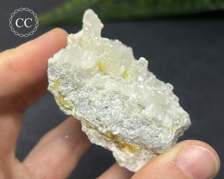 Celestite & Sulphur - Muculufa Mine #8