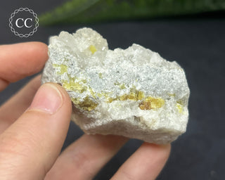 Celestite & Sulphur - Muculufa Mine #8