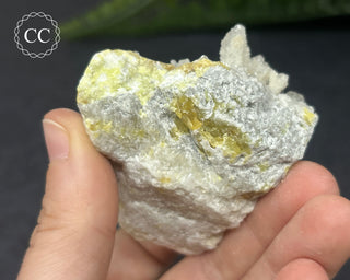 Celestite & Sulphur - Muculufa Mine #8