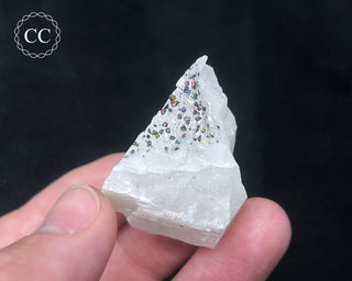 Chalcopyrite on Calcite Specimen #1