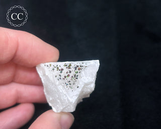 Chalcopyrite on Calcite Specimen #1