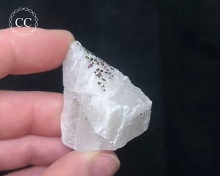 Chalcopyrite on Calcite Specimen #1