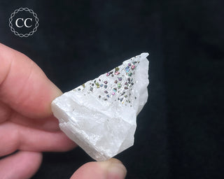 Chalcopyrite on Calcite Specimen #1