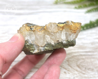 Chalcopyrite on Quartz - UK #2