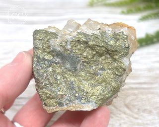 Chalcopyrite on Quartz - UK #2