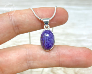 Charoite Silver Necklace #1