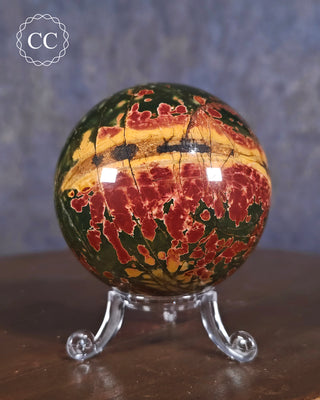Cherry Creek Jasper Sphere #1