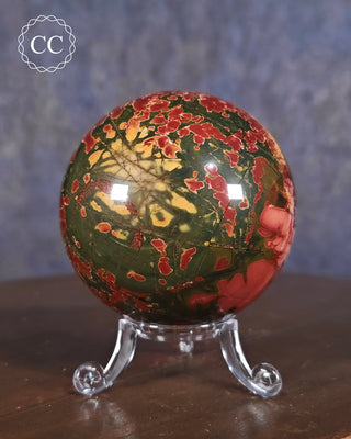 Cherry Creek Jasper Sphere #1