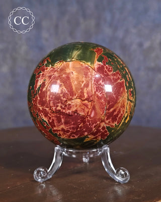 Cherry Creek Jasper Sphere #1