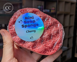 Cherry Soap Sponge