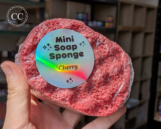 Cherry Soap Sponge