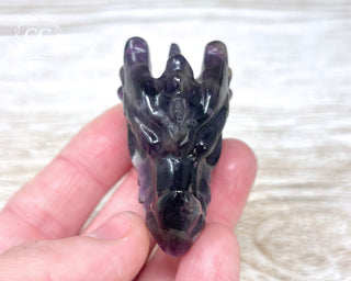 Chevron Amethyst Dragon Head #6
