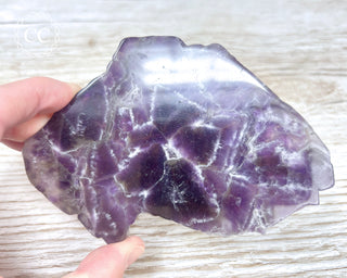 Chevron Amethyst Slice #3