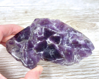 Chevron Amethyst Slice #3