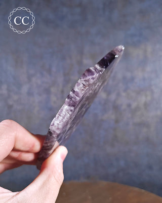 Chevron Amethyst Slice #3