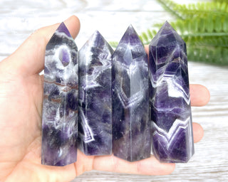 Chevron Amethyst Tower