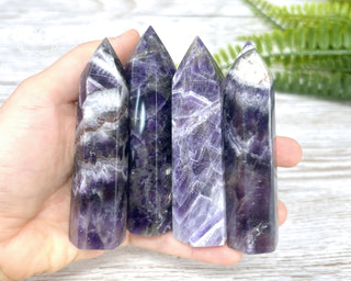 Chevron Amethyst Tower