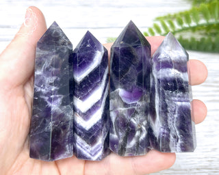 Chevron Amethyst Tower