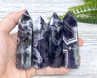 Chevron Amethyst Tower