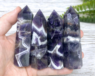 Chevron Amethyst Tower