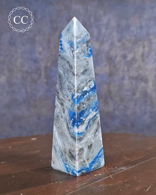 Chilean Lapis Lazuli Tower #1