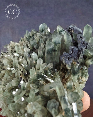 Chlorite Included Quartz - Bulgaria #4