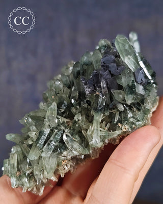 Chlorite Included Quartz - Bulgaria #4