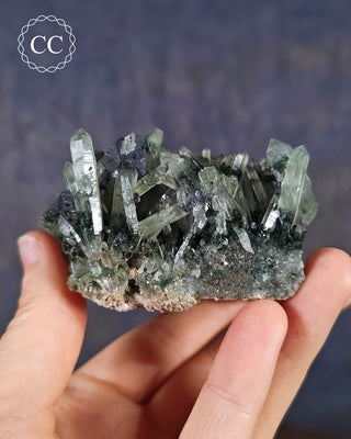 Chlorite Included Quartz - Bulgaria #4