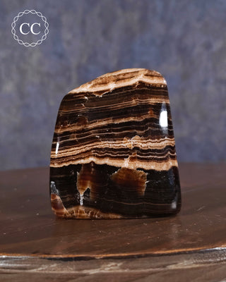 Chocolate Calcite Freeform #3