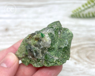 Chrome Diopside and Uvarovite Garnet Specimen #2