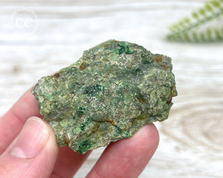 Chrome Diopside and Uvarovite Garnet Specimen #1