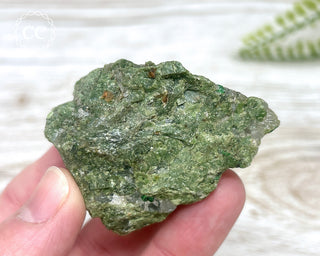 Chrome Diopside and Uvarovite Garnet Specimen #2