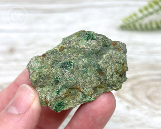 Chrome Diopside and Uvarovite Garnet Specimen #1