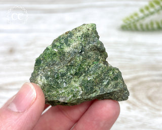 Chrome Diopside and Uvarovite Garnet Specimen #3