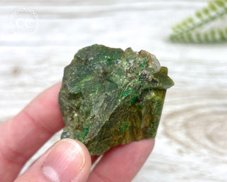 Chrome Diopside and Uvarovite Garnet Specimen #4