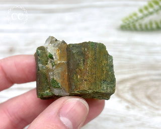 Chrome Diopside and Uvarovite Garnet Specimen #4