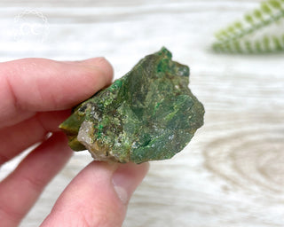 Chrome Diopside and Uvarovite Garnet Specimen #4